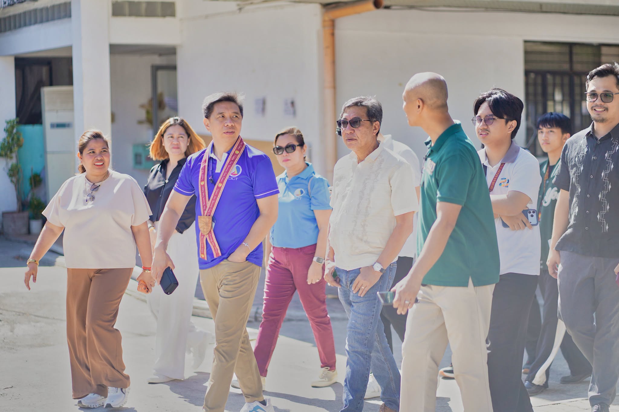 DICT SECRETARY AGUDA LEADS FREE PUBLIC INTERNET ACCESS PROGRAM VISIT TO CSU  photo 15